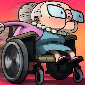 Getaway Granny - Free Angry Racing Gran Skateboard Run Edition