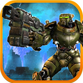 Robots Mech Attack Machine Gun Shooting Games Free