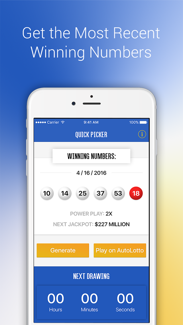Powerball Power Player - Powerball Lottery Results and Number Generator for Powerball and MegaMillions poster