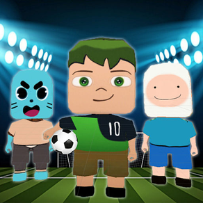 Cartoon Play Soccer