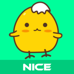 Kara Chicken - Cute Stickers by NICE Sticker