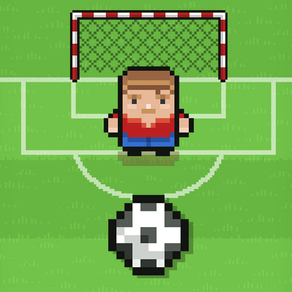 Big football superstar (Impossible Challenge Blocky Racing Pixel Soccer Games)