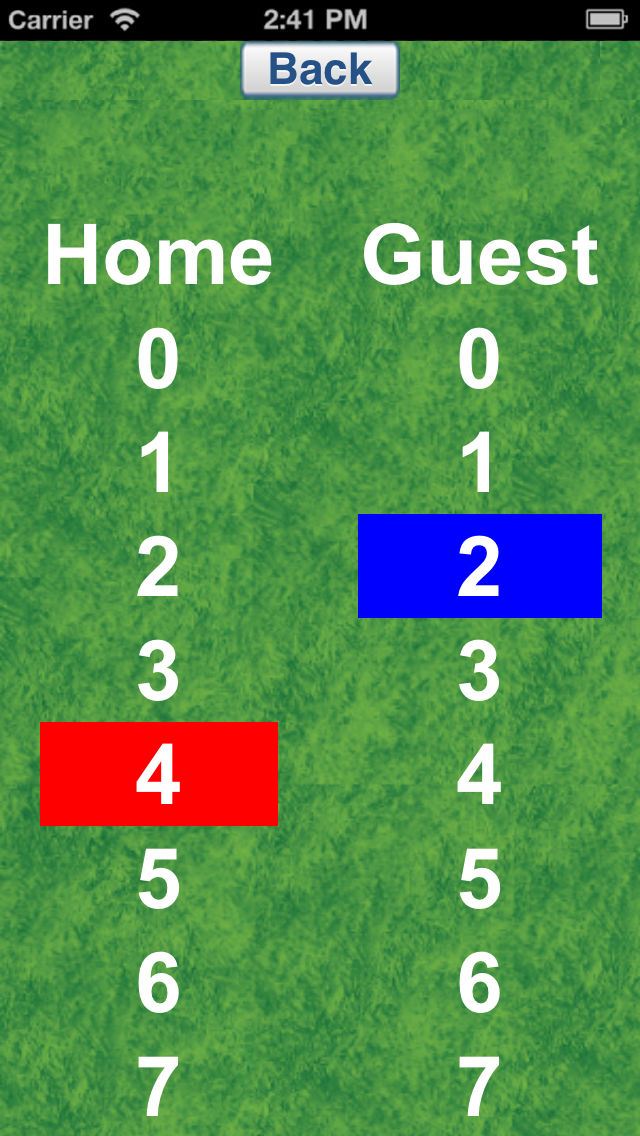 Backyard Scoring poster