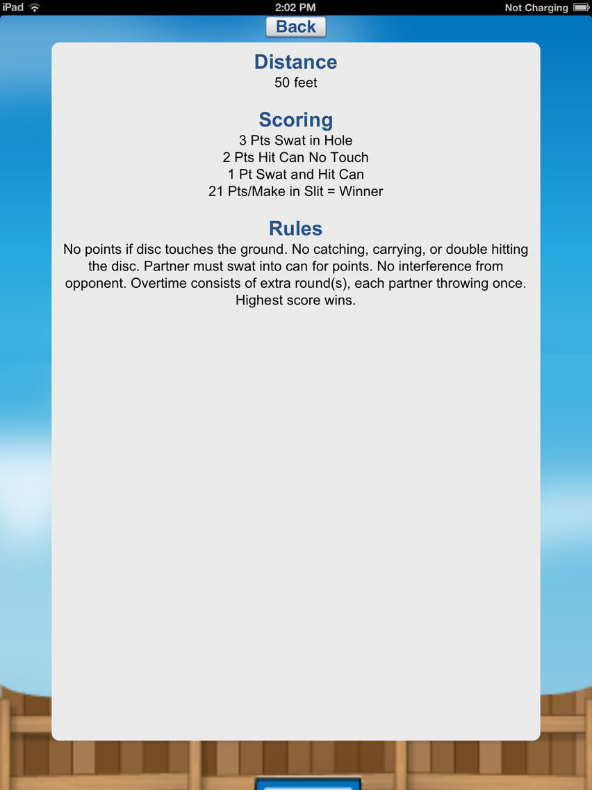 Backyard Scoring poster