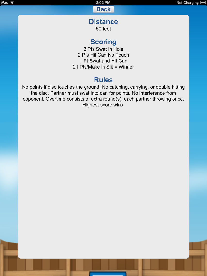 Backyard Scoring poster