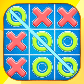 Tic-Tac-Toe (Drei gewinnt, Kreis und Kreuz, Dodelschach, XOXO, 3 in a Row)