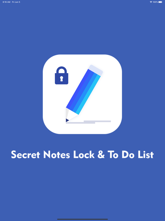 Secret Notes Lock & To Do List poster