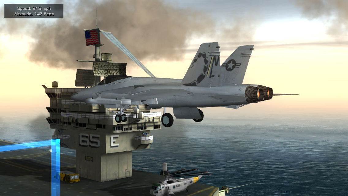 F18 Pilot Simulator poster