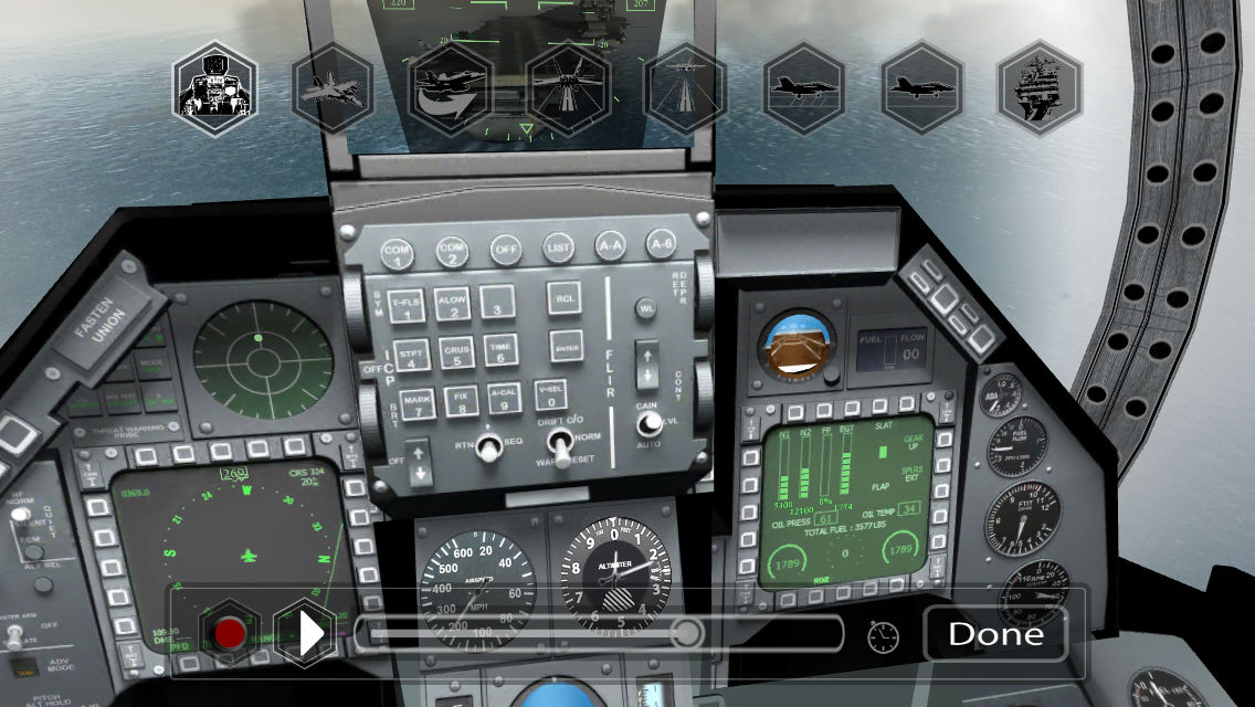 F18 Pilot Simulator poster