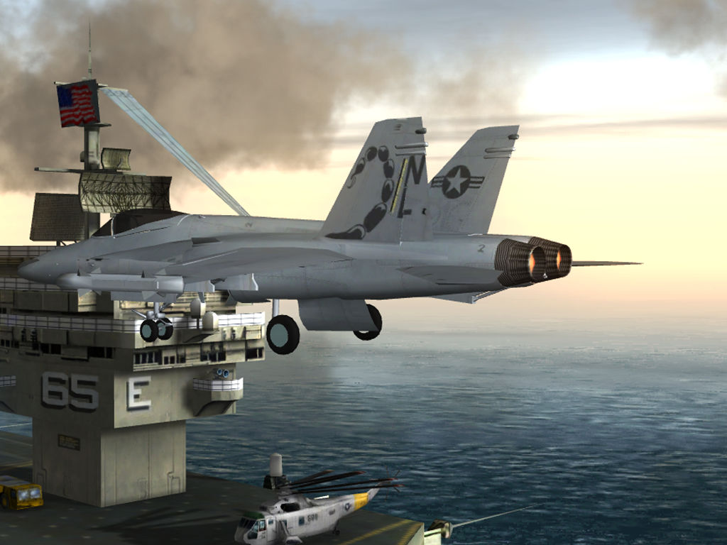 F18 Pilot Simulator poster