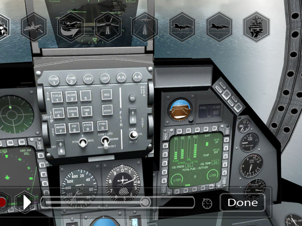 F18 Pilot Simulator poster