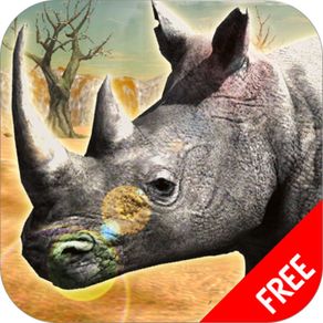 Rhino Africa Simulator : Wild Animal Survival Game
