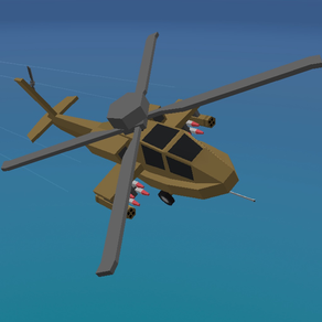 Gunship Helicopter Parking Jam