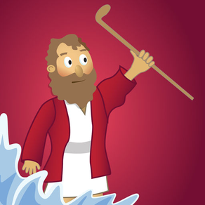 Moses and the Parting of the Red Sea: Bible Heroes - Teach Your Kids with Stories, Songs, Puzzles and Coloring Games!