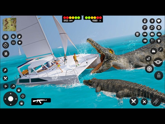 Crocodile Simulator Attack 3D poster