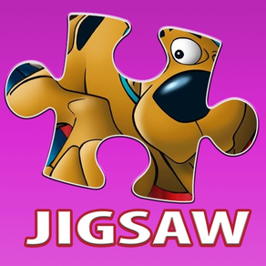 desenho animado Enigma - serra de vaivém quebra-cabeças Box para Scooby Doo - miúdos criança e pré-escolar Aprendizagem Jogos