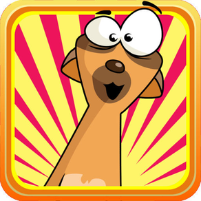 Dumb MeerKat's Candy Rush : Run & Jump High or Die