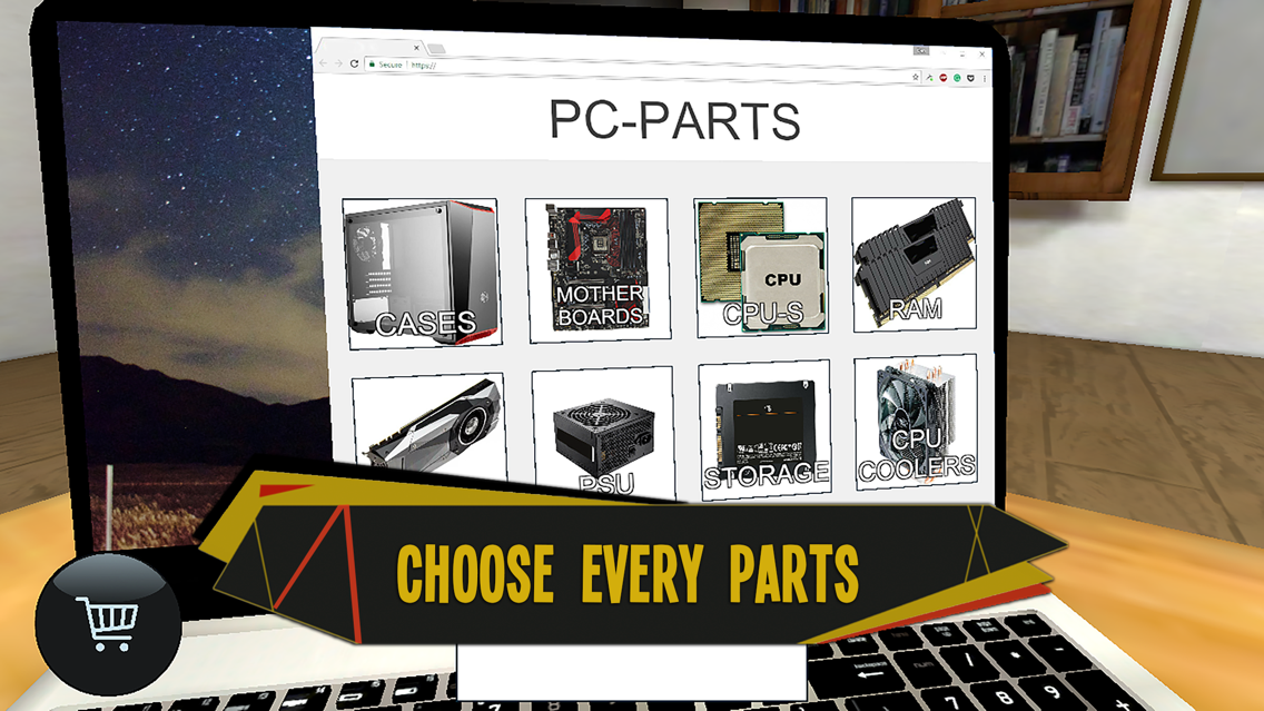 COMPUTER BUILD SIMULATOR poster