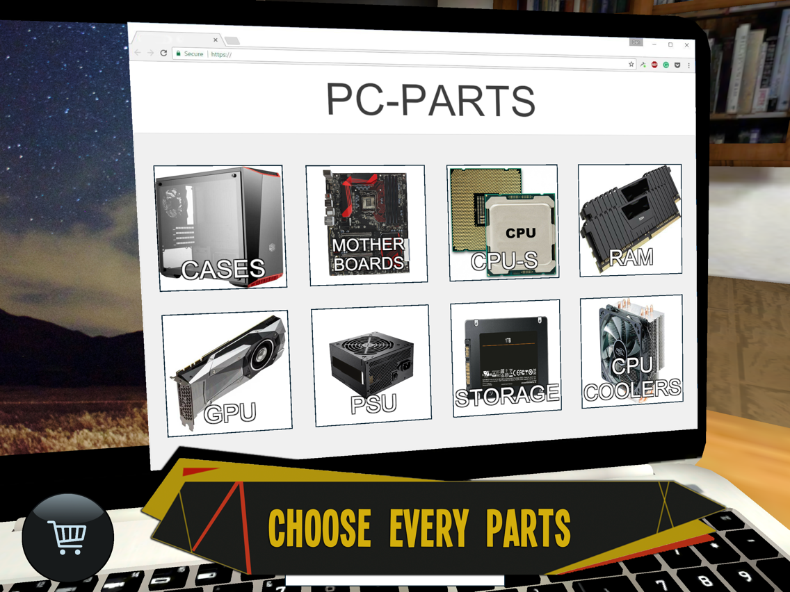 COMPUTER BUILD SIMULATOR poster