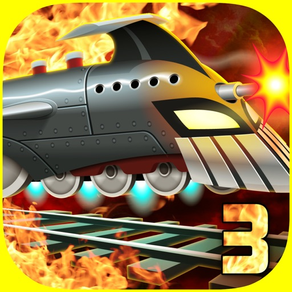 Battle Train 3/ Batalha Trem Foguete Ferroviária 3: Locomotivas Contra Aliens Robôs Jogo de Combate e Corrida
