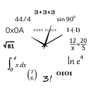 Analog Geek Clock