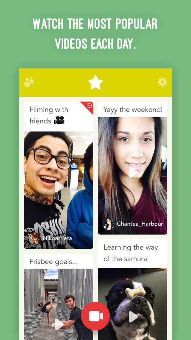 Frames - Create videos with friends! poster