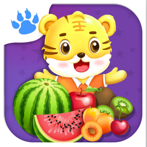 Fruit Puzzle - Tiger School - Preschool Child Fruit & Shape Learning