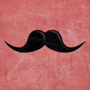 Adesivos Coloridos de Bigodes