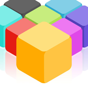 Block Color Dotz - Puzzle round a ball on the run down to droppy balls