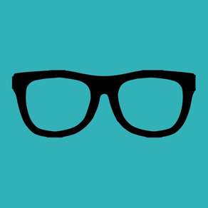 眼鏡彩色貼紙 - 將眼鏡加至您的照片，更改它的顏色