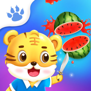 Kids Fruit Slice - Tiger School - Cut Slash Fly Berry