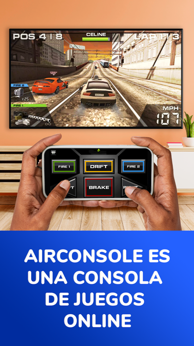 AirConsole الملصق