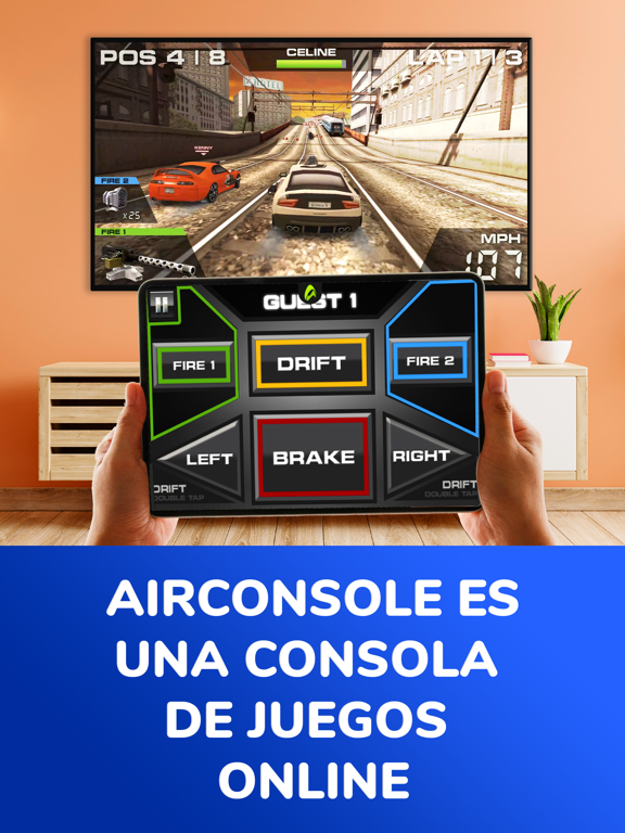 AirConsole الملصق