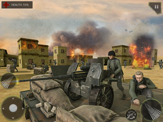Call of Army WW2 Shooter Game poster