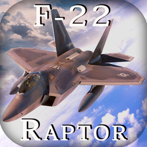 F-22 Raptor -  Combat Gunship Simulateur de vol de Avion de chasse