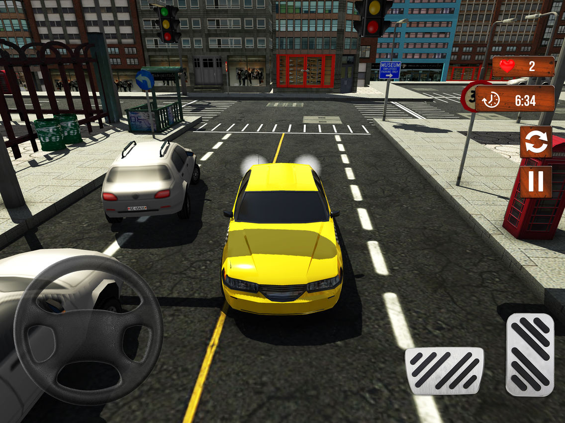 Taxi Cab Driver Simulator 3D poster