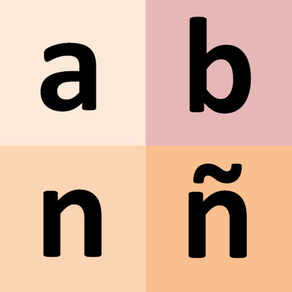 Spanish alphabet for students