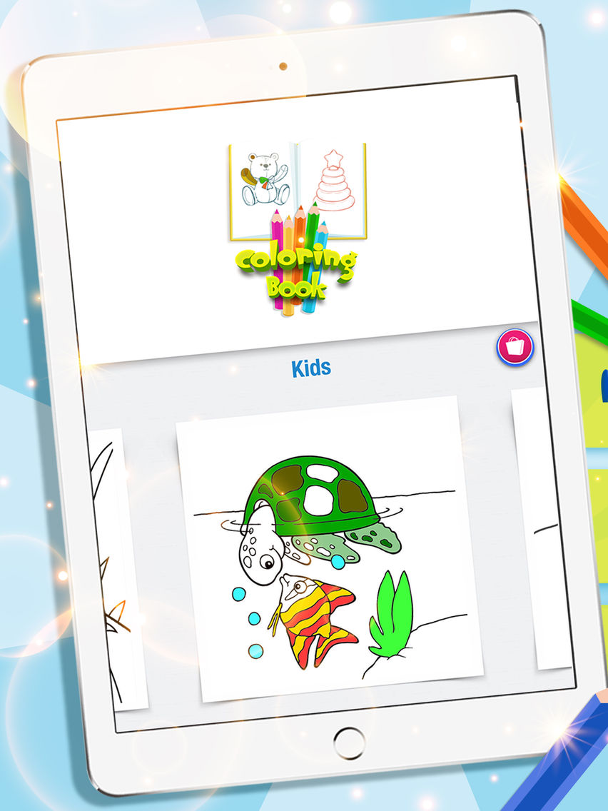 Coloring Book for Kids – Cutest Colouring Pages for iOS (iPhone/iPad ...