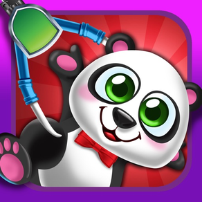 Arcade Toy Panda Bear Prize Shooter Pop Flip Games