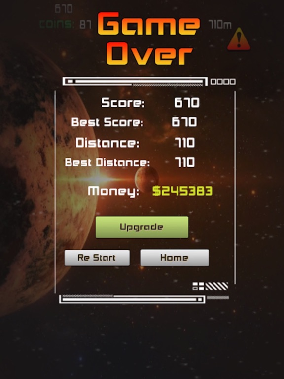 Infinite Space Shooting fighter game (free) - hafun poster