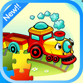 Lovely Train Jigsaw Puzzle Games -Train & friends