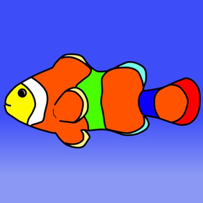 Coloring Book Fish Aquarium