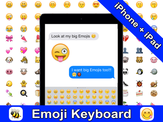 Emoji 3 PRO - Color Messages - New Emojis Emojis Sticker for SMS, Facebook, Twitter Cartaz