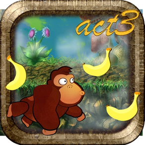 Banana Monkey Jungle Run 3