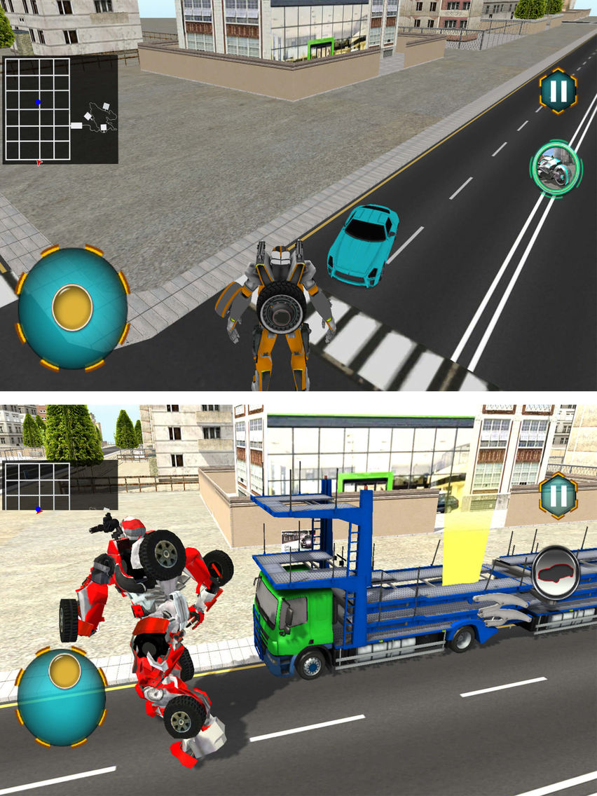 Robot Truck - Bike Transform poster