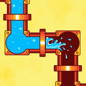 Plumber World : connect pipes