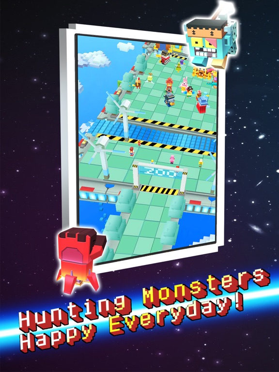 Hunting Skies - Pixel World poster