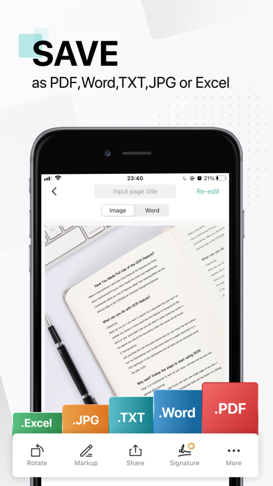 CamScanner + | OCR Scanner poster