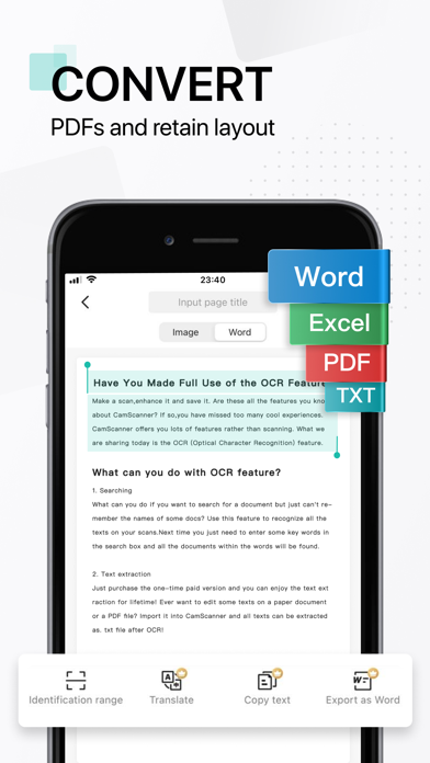 CamScanner + | OCR Scanner poster