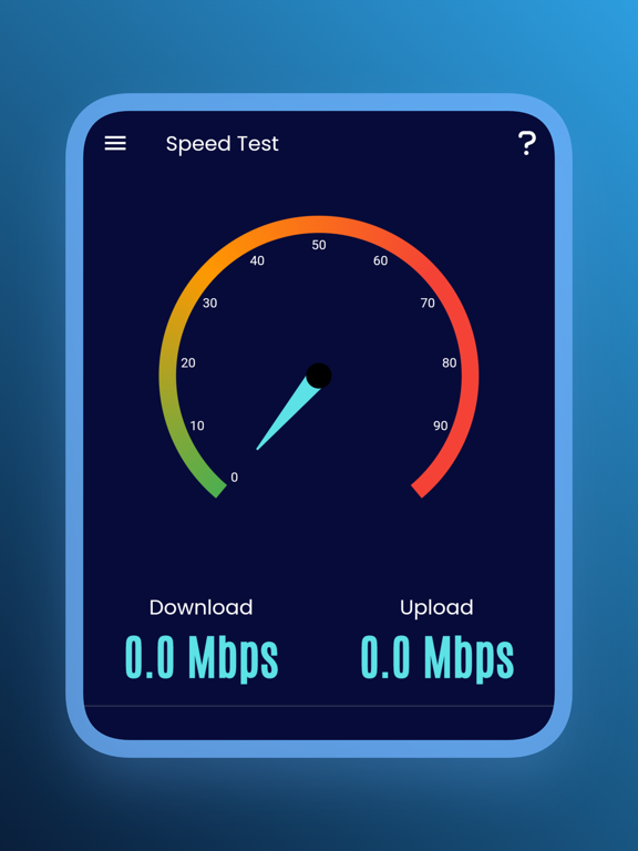 Speed Internet Test app poster